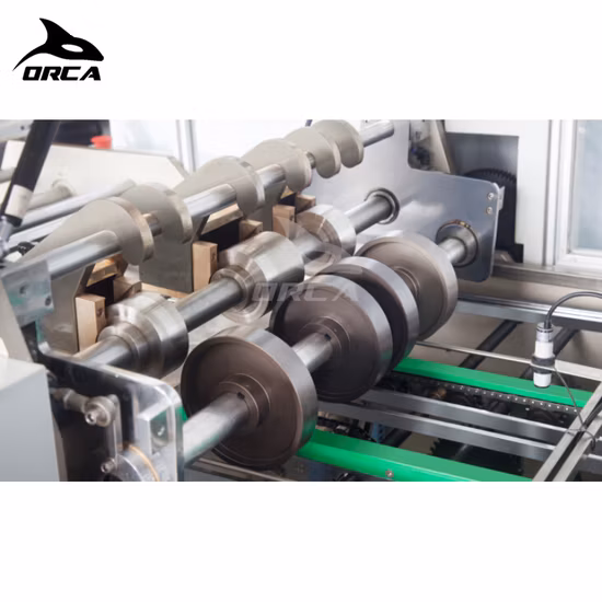 Высокоскоростная автоматическая машина для производства бумажных коробок для гамбургеров